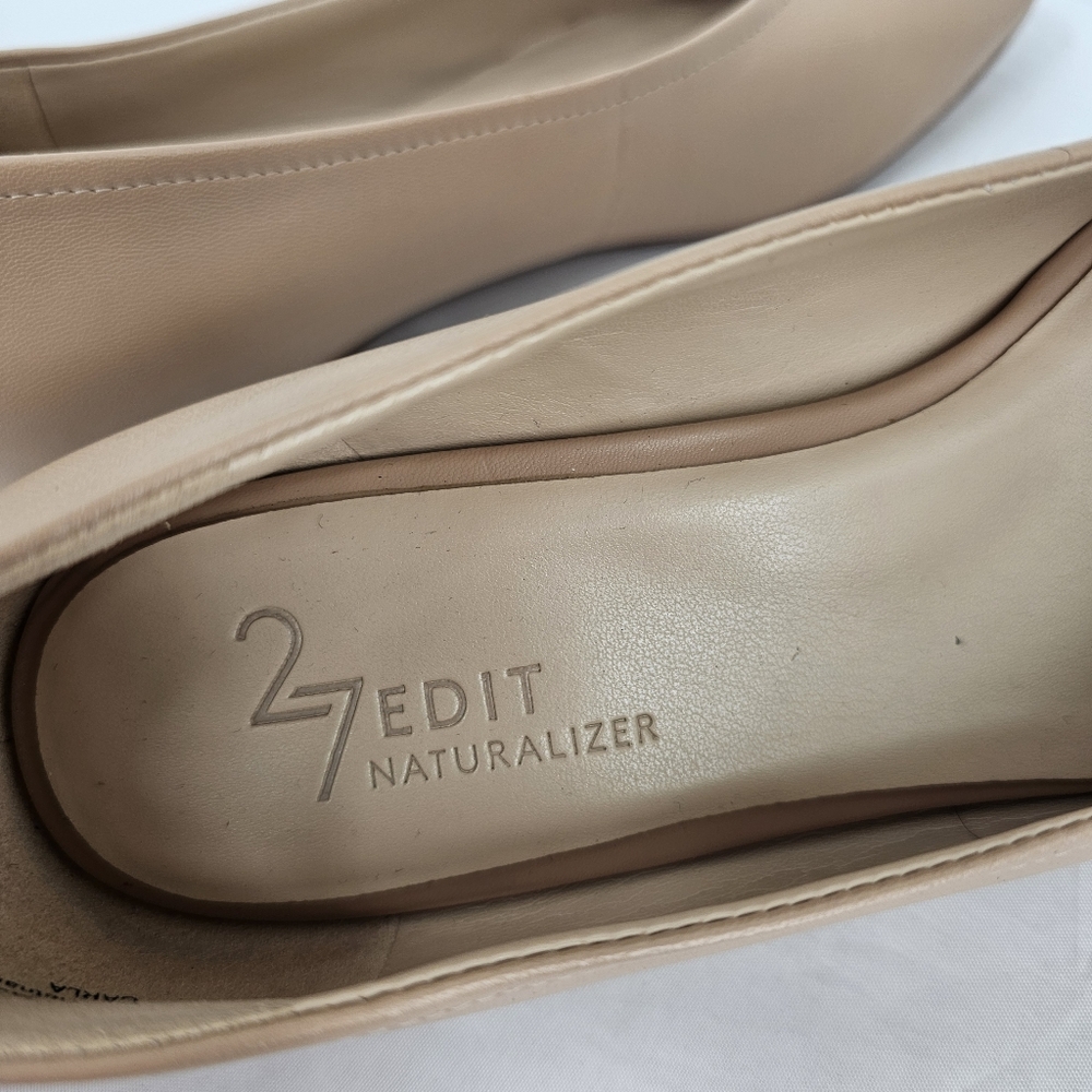 Naturalizer 27 Edit Carla Nude Ballet Flats Size 6.5 - Picture 7 of 9